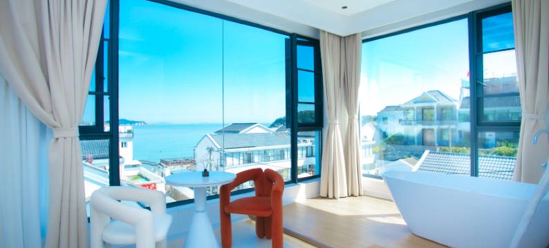 熹息·轻奢设计师风休闲度假Villa海边美宿(岱山衢山岛店)图片