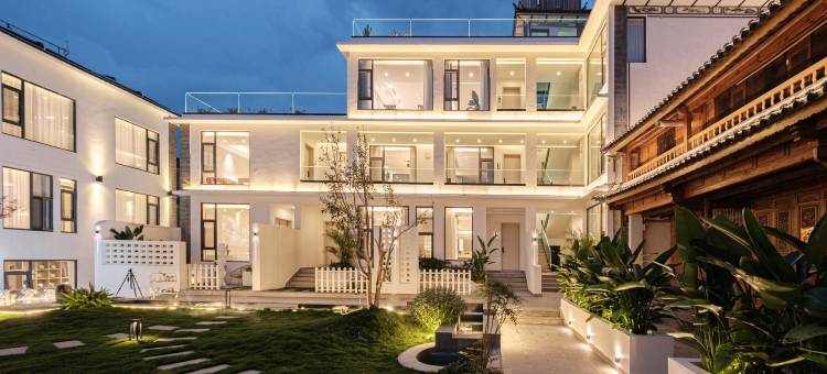 栖子归隐·见山念庭atrium丨花间形迹丨270°苍洱观景别墅图片