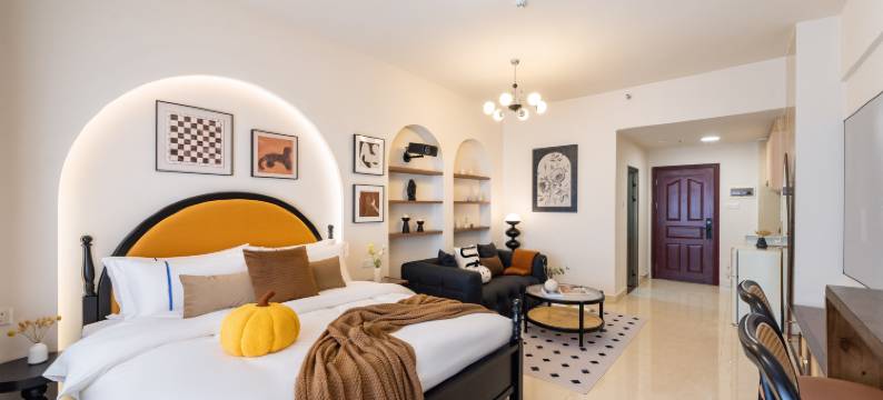 悦见美佳精品公寓(绿岛湖地铁站店)图片