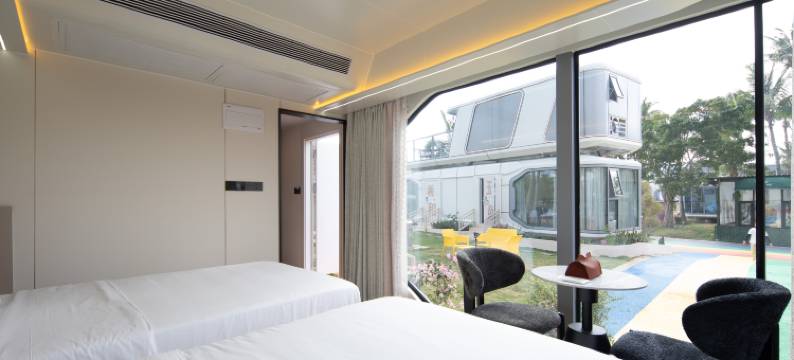 文昌龙楼太空舱俱乐部图片