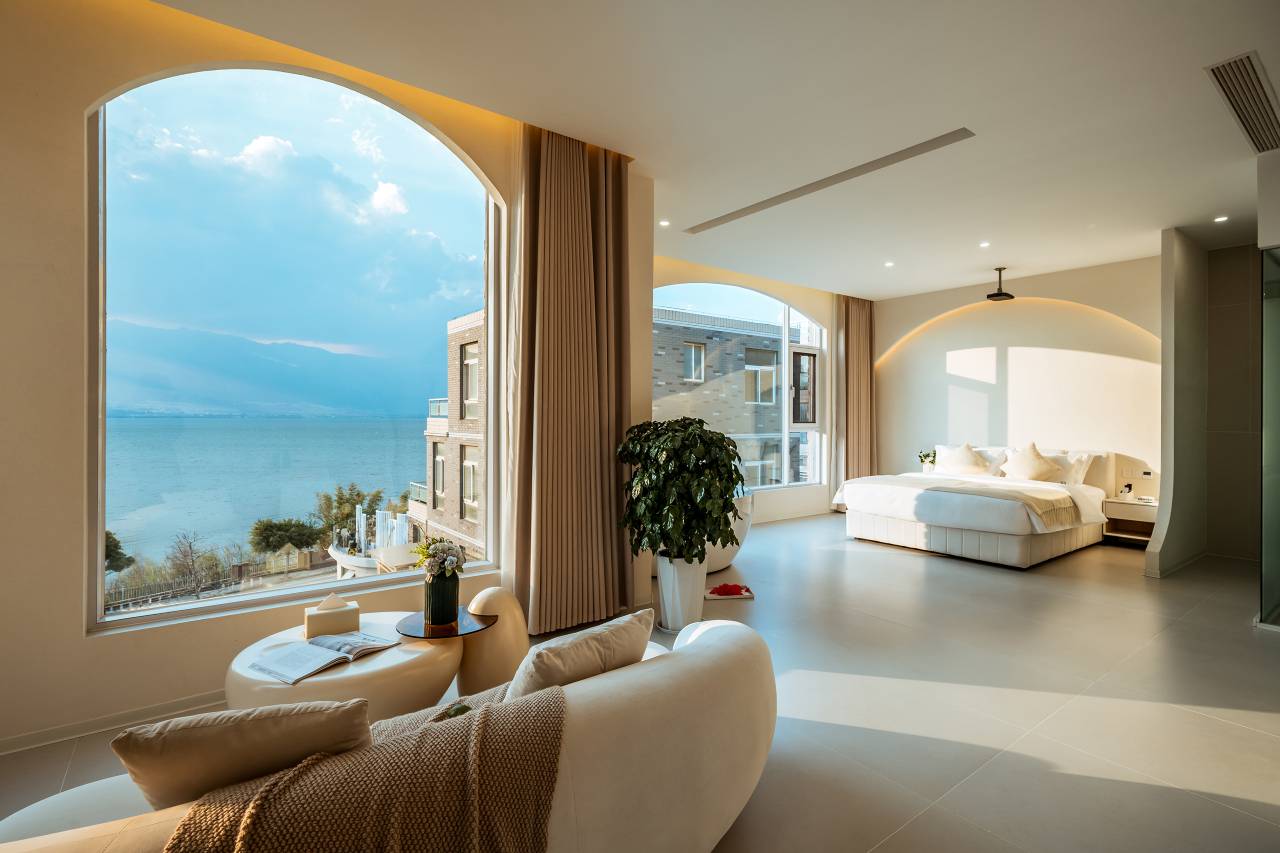 漫涂Wander·涟海云栖丨Ocean 全海景智能艺墅(大理洱海店)图片