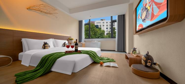 郑州龙猫精灵酒店(大卫城人民医院地铁站店)图片