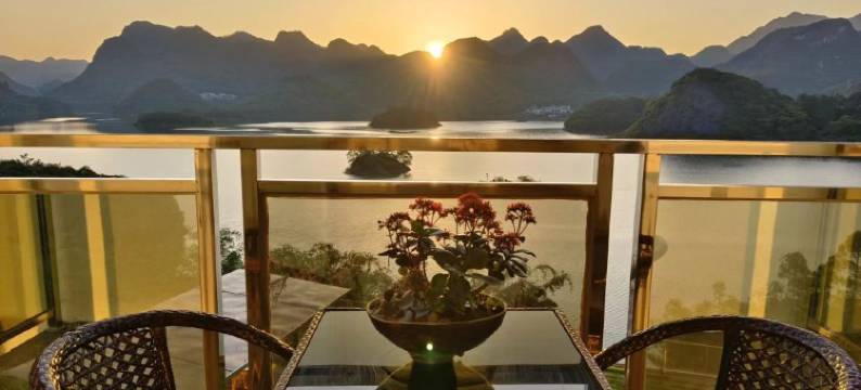 桃花湖全景民宿图片
