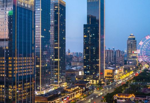 桔子水晶南昌红谷滩万象城酒店外景图