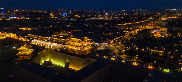 峰海阙楼庭院(大同古城华严寺店)图片