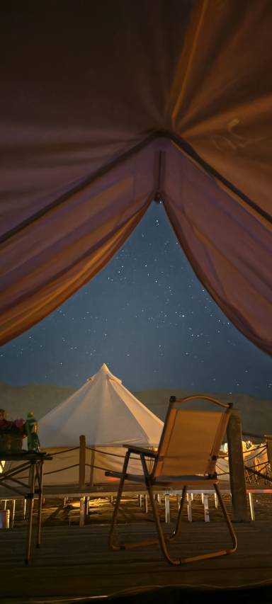 敦煌鸣沙野居沙漠露营星空宿集图片