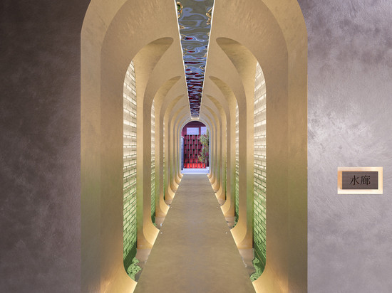 北京雍和宫孔庙和国子监博物馆映向雍合院子