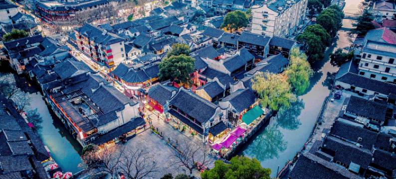 上海枫泾三桥别院图片