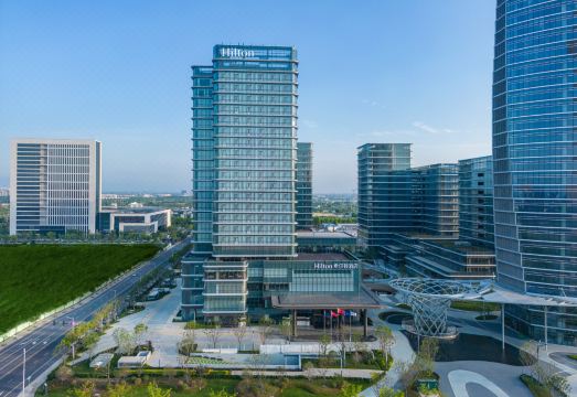 嘉善希尔顿酒店外景图