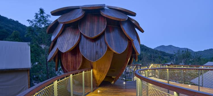 横店栖谷野奢帐篷酒店图片