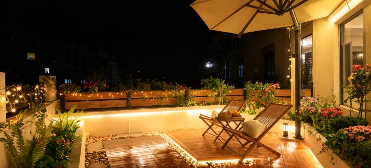 青禾•漫居｜COURTYARD•ARTWORK庭园民宿(延吉延边大学网红墙店)图片