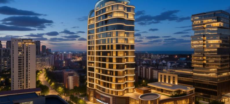 青岛金沙滩海景美仑酒店图片