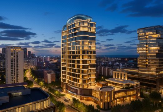 MadisonHotel Qingdao Golden BeachOver view