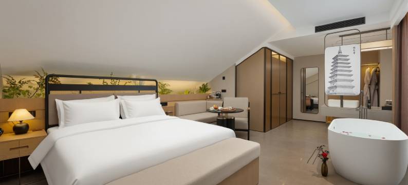 泊墨茶宿·筑境合院酒店(正定古城南城门店)图片