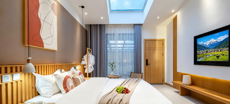 景悦▪观城｜LUXURIOUS●CHICPRIVATE富氧供暖民宿(独克宗古城店)图片