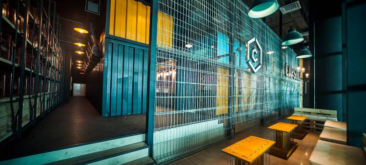 客宿站-陆侧区域 吉隆坡国际机场二号航站楼1层(CapsuleTransit Landside - Airport Hotel - Public Area - Gateway KLIA T2, Lvl 1)图片