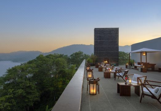 南投日月潭涵碧楼酒店外景图