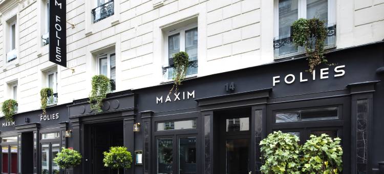 巴黎马克西姆女神游乐厅酒店(近地铁7/8/9号线)(Hôtel Maxim Folies)图片