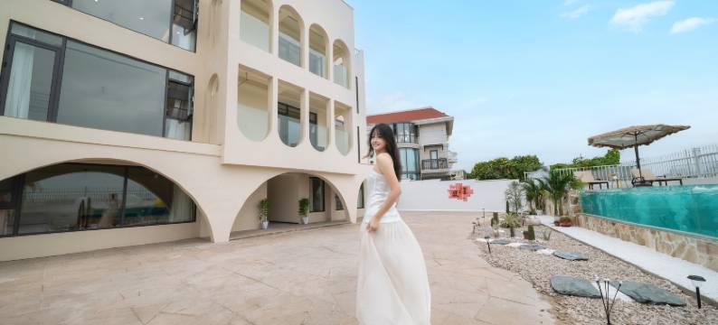 鹭岛海豚湾DreamGarden亲子泳池海景别墅(集美学村高崎机场店)图片
