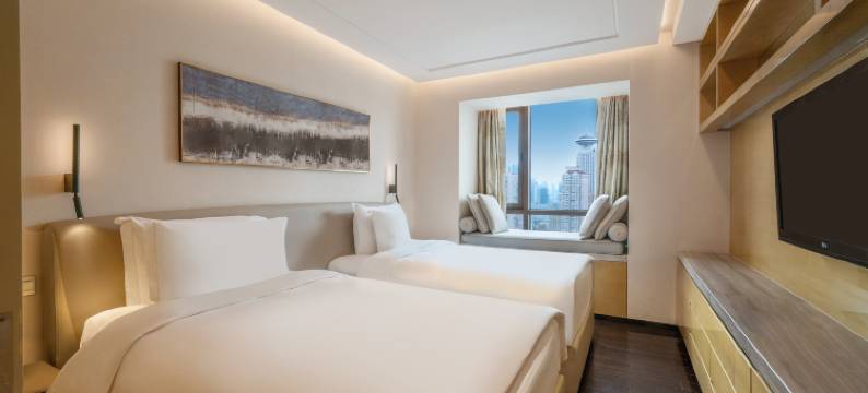 洲至奢选上海静安THE ONE套房酒店图片