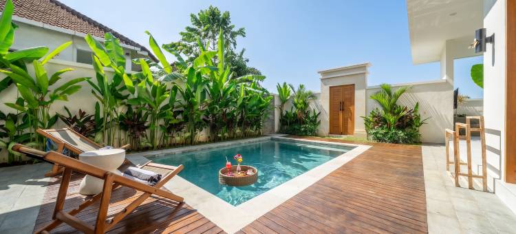 Dasha 2 - Chic 2BR Canggu Hideaway with Spacious Pool & Patio图片