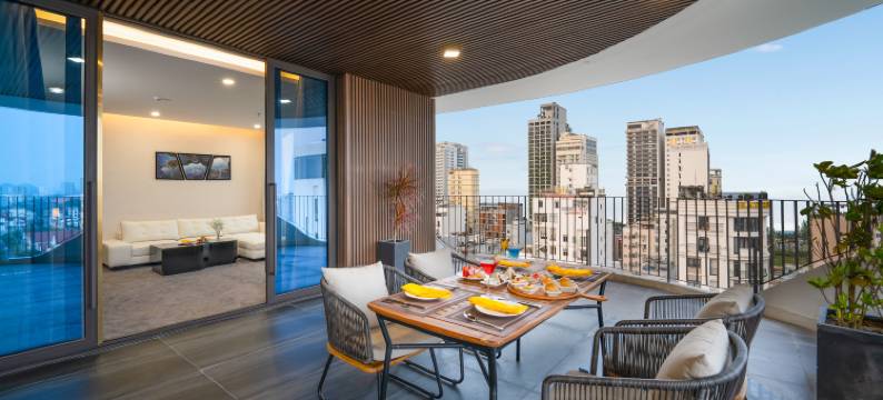 岘港金莲大酒店 - 每天下午茶(Golden Lotus Grand Da Nang - Panoramic Rooftop Bar & Daily Afternoon Tea)图片