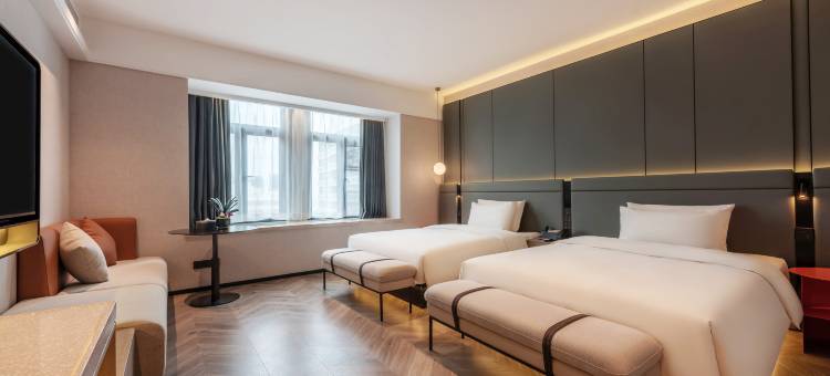 厦门两岸金融中心地铁站湖里万达亚朵S酒店图片