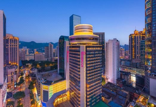 重庆解放碑万豪Moxy酒店外景图