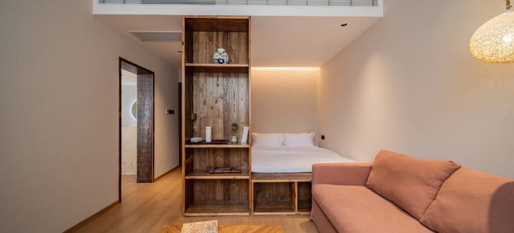 花筑·闲来智能科技|茶香美居民宿(长沙五一广场IFS国金中心店)图片