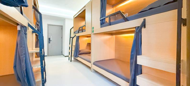 安屿光舍青年旅舍(黄贝岭地铁站店)图片