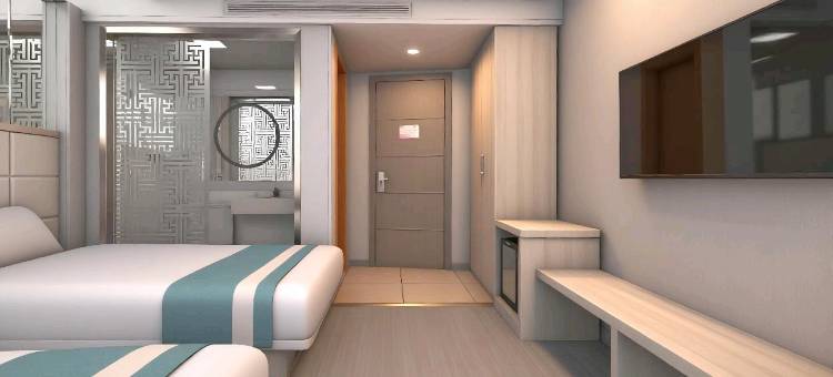 米朵花悦酒店(牡丹江站大商新玛特店)图片