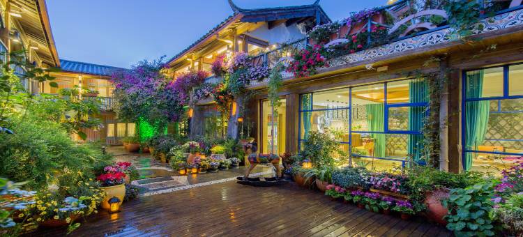 听花堂私人花园客栈(丽江蝶语店)图片