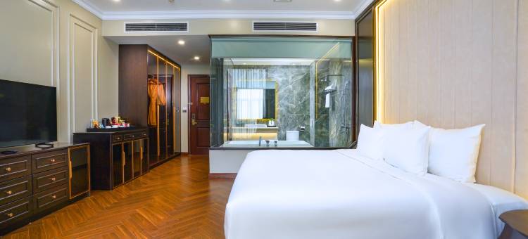 阿达莫酒店兴安(Adamo Hotel Hung Yen - Free Daily Access To The Jimjilbang)图片