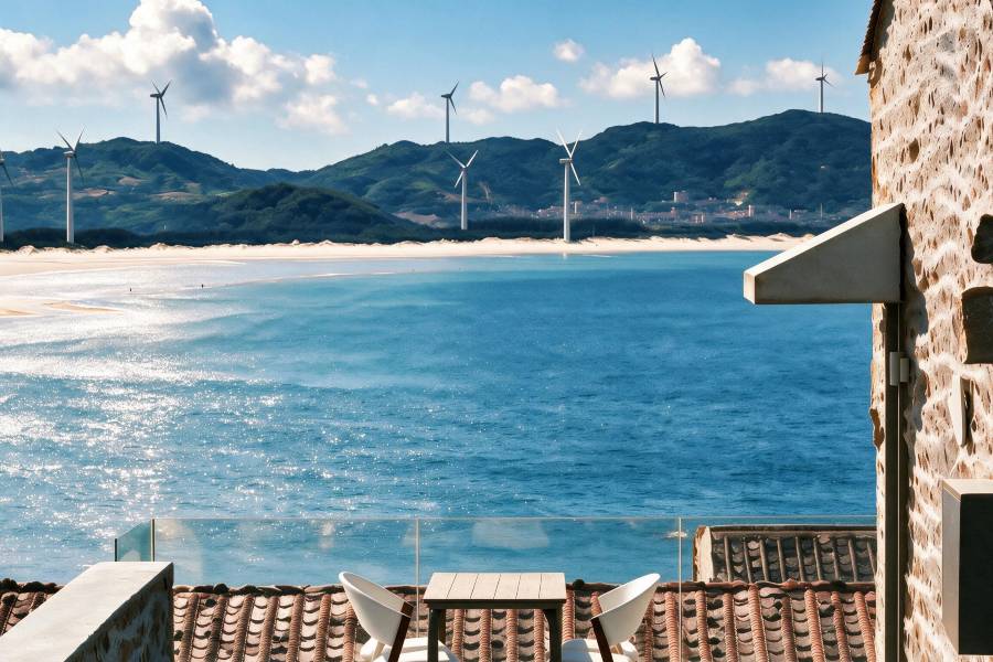 平潭閒情寄趣·落日海景度假民宿(長江澳海灘店)