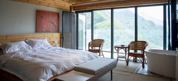 柞水对峰崖居图片