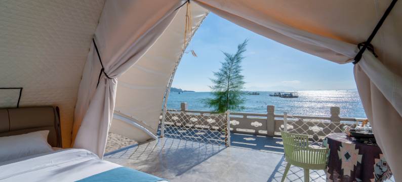 惠东巽寮湾双鱼岛帐篷酒店图片