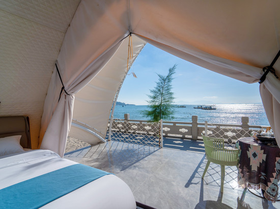 惠东巽寮湾双鱼岛帐篷酒店