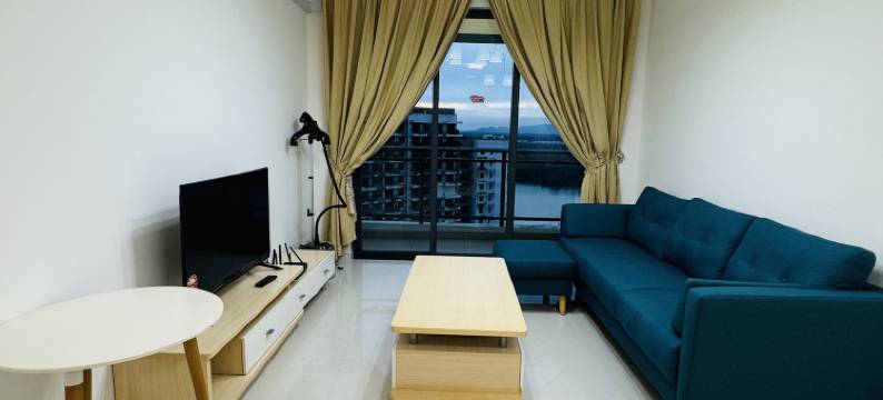 二房一卫4人高级公寓森林城市 3A-3202(Cozy 2B1R 4pax condo Forest City 3A-3202)图片