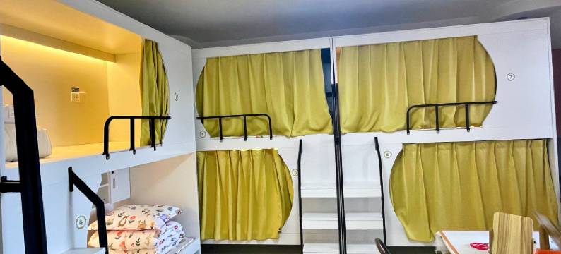 风很可爱女生青年旅舍图片