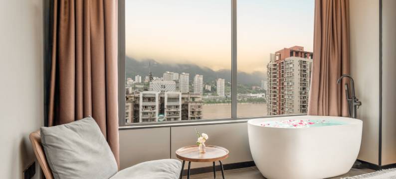 山海一宿江景酒店(解放碑步行街洪崖洞店)图片