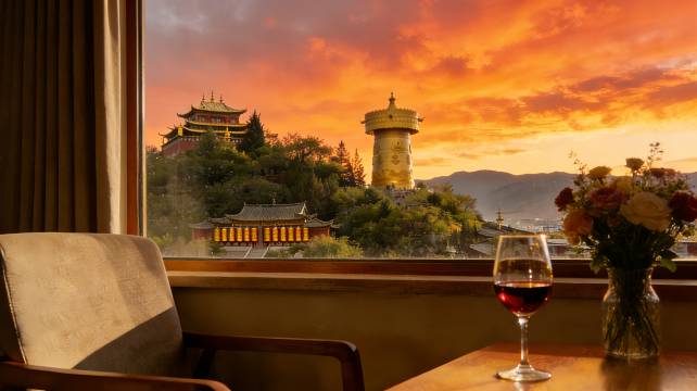 柔丹•莲舍 | HOMESTY•WABISABI富氧观景美宿(独克宗古城大佛寺店)