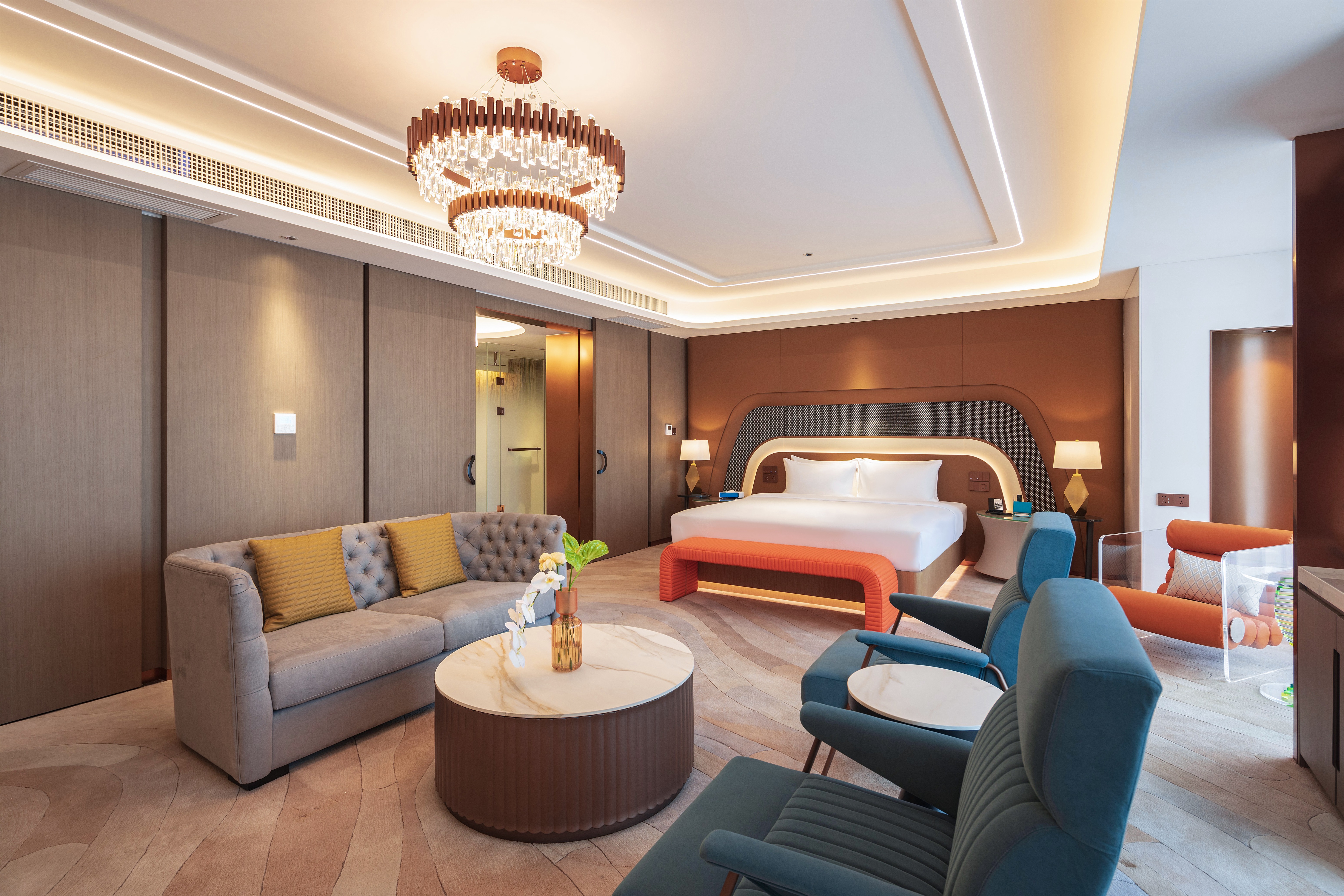 Cloud Hotel (Hejin Huayue Plaza) Over view