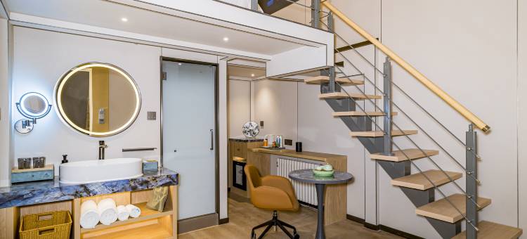 安汇文化酒店(朝阳高铁站石佛营地铁站店)图片