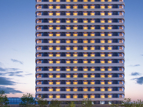 青岛览秀城海景桔子水晶酒店