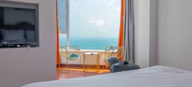 长岛朝阳观海自助公寓图片