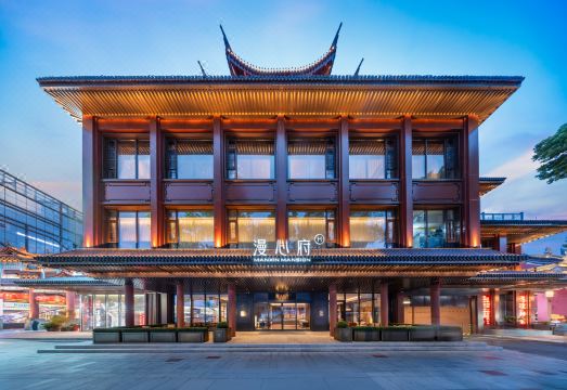 宁波天一城隍庙漫心府外景图