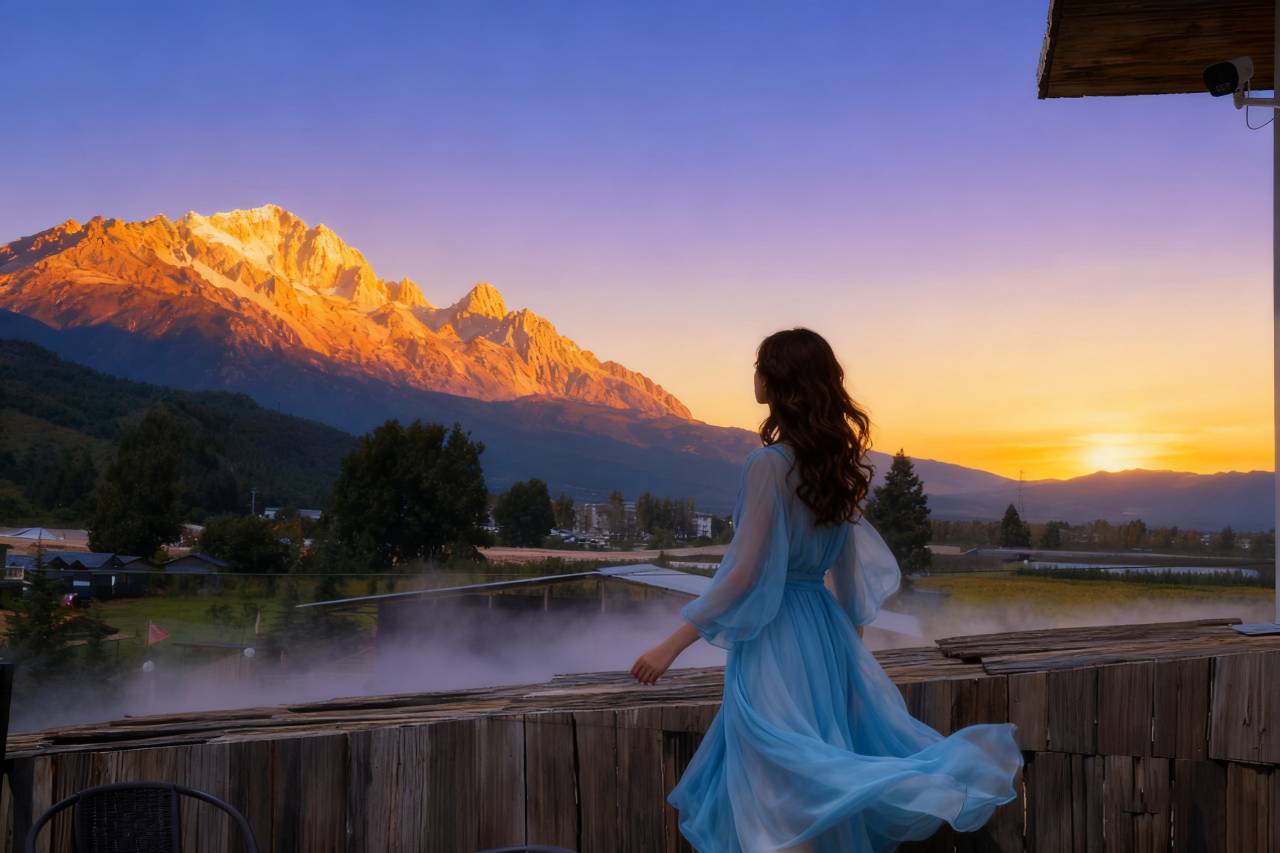 丽江·凝风蓝丨‌SnowMountainWindBells日照金山野奢酒店图片