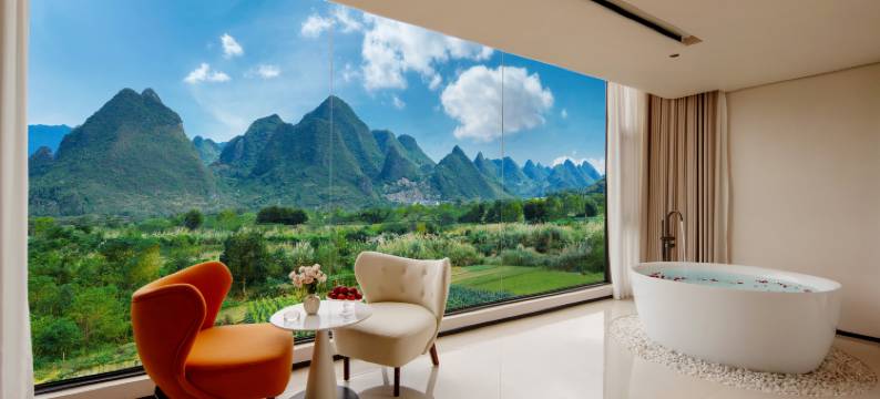 栖悦·云宿酒店(阳朔兴坪镇二十元风景区店)图片