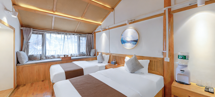 梦回小巷·Wynd雪山溪语丨花园庭院(丽江古城南门店)图片