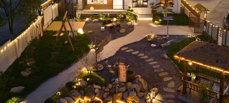 枫林晚居之家庭院(高铁站弦高古城店)图片